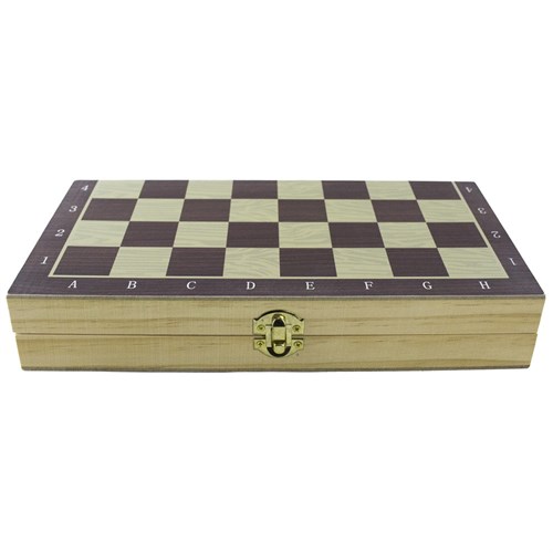 Gift Chess Set Magnetic Compact 29×29 cm / Board Game - photo 28954