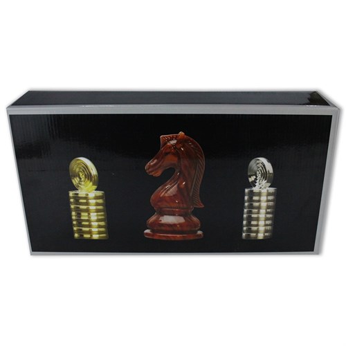 Gift Chess Set "Bronze Series" 39×39 cm / Board Game - photo 28961
