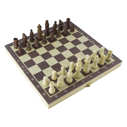 Gift Chess Set Magnetic Compact 29×29 cm / Board Game - photo 28964