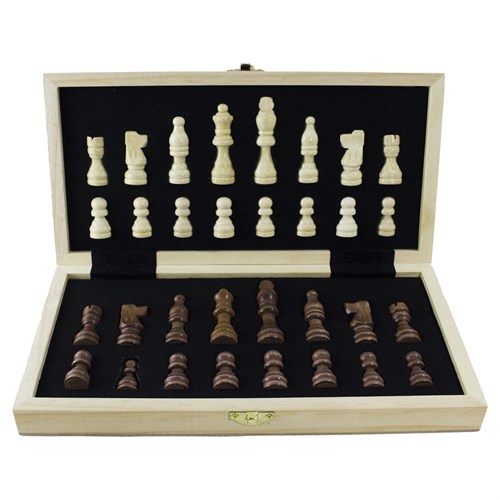 Gift Chess Set Magnetic Compact 29×29 cm / Board Game - photo 28969