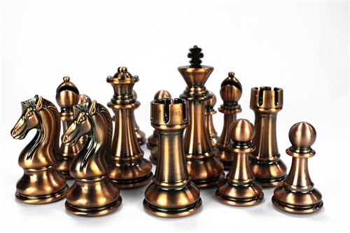 Gift Chess Set "Bronze Series" 53×53 cm / Board Game - photo 28979