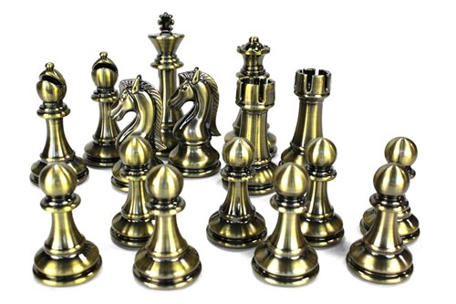 Gift Chess Set "Bronze Series" 53×53 cm / Board Game - photo 28980