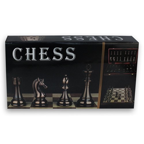 Gift Chess Set "Bronze Series" 53×53 cm / Board Game - photo 28985