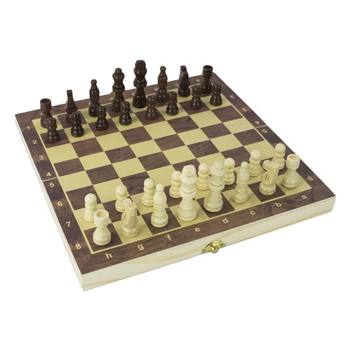 Gift Chess Set Classic for Children Magnetic 29×29 cm / Board Game - photo 28986
