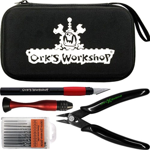 Modelling Tool Set OW (Knife+Drill-Rocket+Cutters) in Case "Standard Plus" (Black) - photo 29061