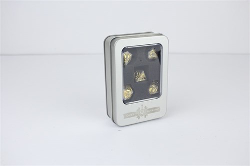 7-Piece Metal RPG Dice Set — Noble Knight - photo 29425