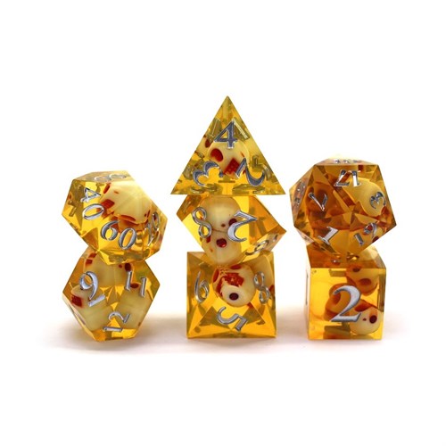 7-Piece RPG Dice Set — Gold Recursion - photo 29522