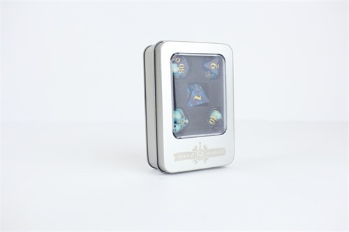 7-Piece RPG Dice Set — Light Recursion - photo 29585