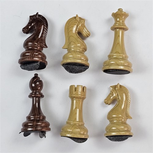 Gift Chess Set Classic Lacquered 39×39 cm / Board Game (Clearance) - photo 30314