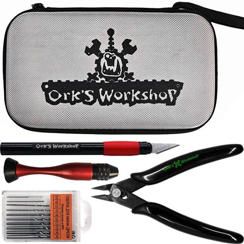 Modelling Tool Set OW (Knife+Drill-Rocket+Cutters) in Case "Standard Plus" (Silver) - photo 30320