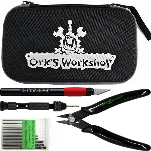 Modelling Tool Set OW (Knife+Drill+Cutters) in Case "Standard Plus" (Black v2) - photo 30344
