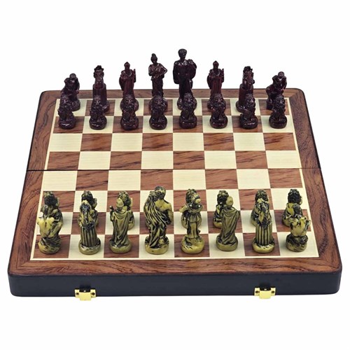 Gift Chess Set Wooden "Greek" - photo 30444