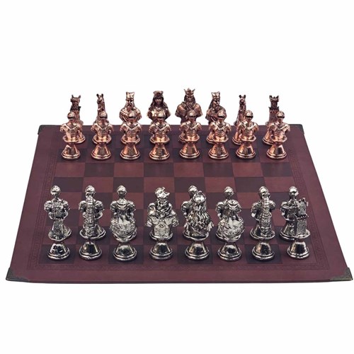 Gift Chess Set Metal "Knight" - photo 30471
