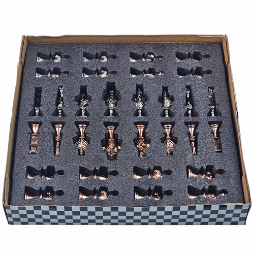 Gift Chess Set Metal "Knight" - photo 30475
