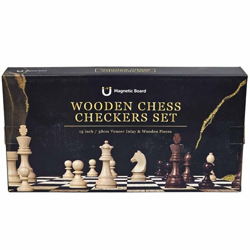 Gift Chess Set Magnetic Lacquered - photo 30493
