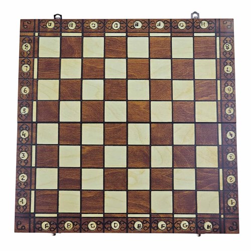 Chess Set 3in1 (Draughts, Backgammon) Gift Classic Lacquered - photo 30512
