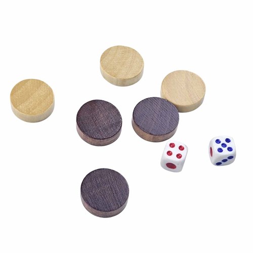Chess Set 3in1 (Draughts, Backgammon) Gift Classic Lacquered - photo 30537