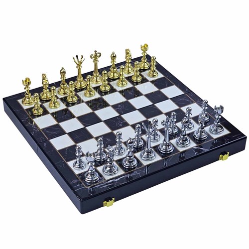 Gift Chess Set Designer Metal - photo 30549