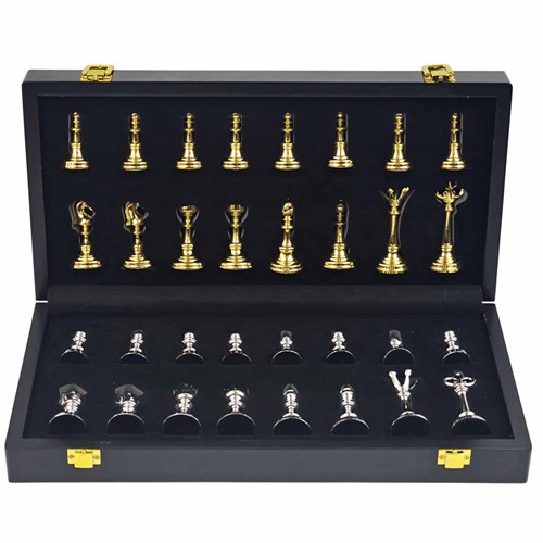Gift Chess Set Designer Metal - photo 30553