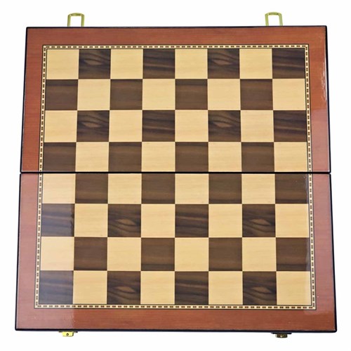 Gift Chess Set Metal "Knight and Dragon" - photo 30561