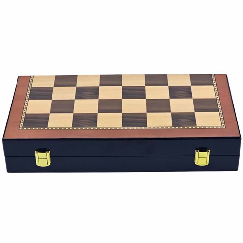 Gift Chess Set Metal "Knight and Dragon" - photo 30562