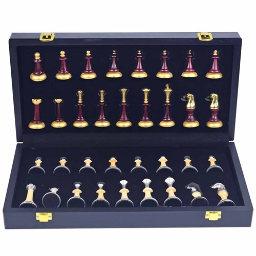 Gift Chess Set Black-White Designer - photo 30568
