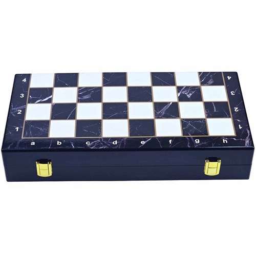 Gift Chess Set Black-White Designer - photo 30569