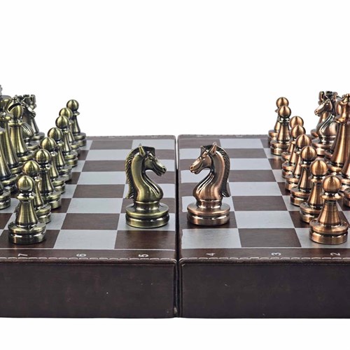 Gift Chess Set Classic "Noble Metals" - photo 30573