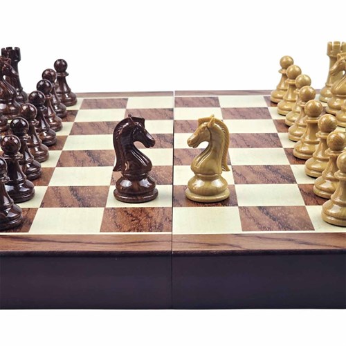 Chess Set 2in1 (Draughts) Gift Classic - photo 30587