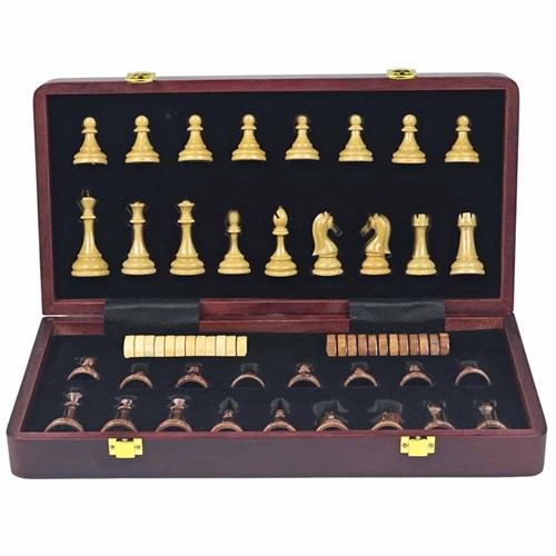 Chess Set 2in1 (Draughts) Gift Classic - photo 30589