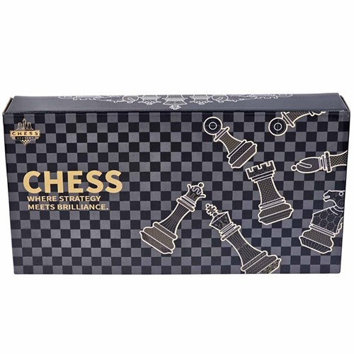 Chess Set 2in1 (Draughts) Gift Classic - photo 30591