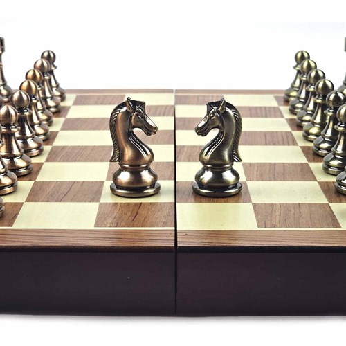 Gift Chess Set Classic "Noble Metals" - photo 30594