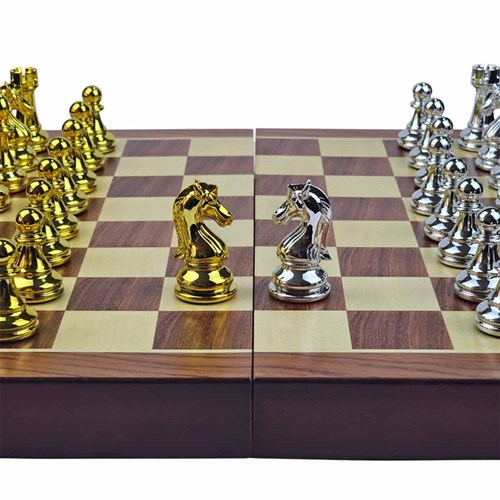Gift Chess Set Classic "Noble Metals" - photo 30608