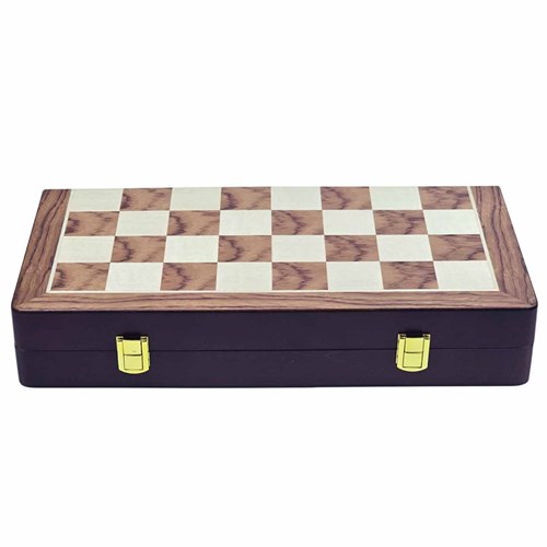 Gift Chess Set Classic Metal with Drawer - photo 30625