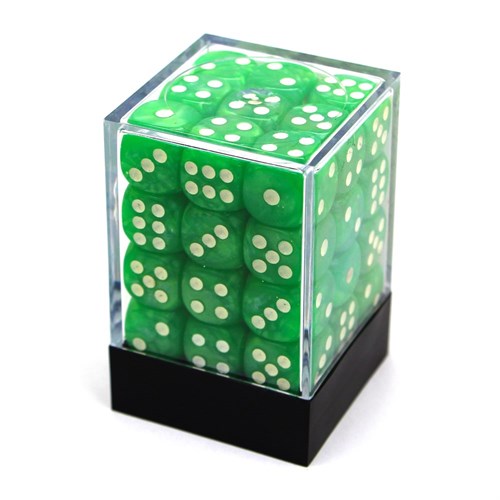 Dice Set 36 pcs. D6 Light - Green - photo 30627