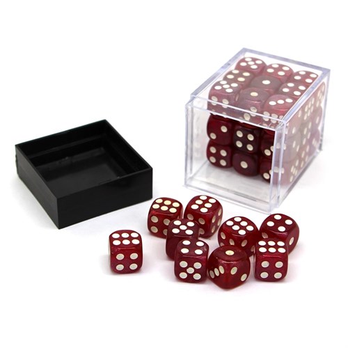Dice Set 36 pcs. D6 Brown - photo 30634