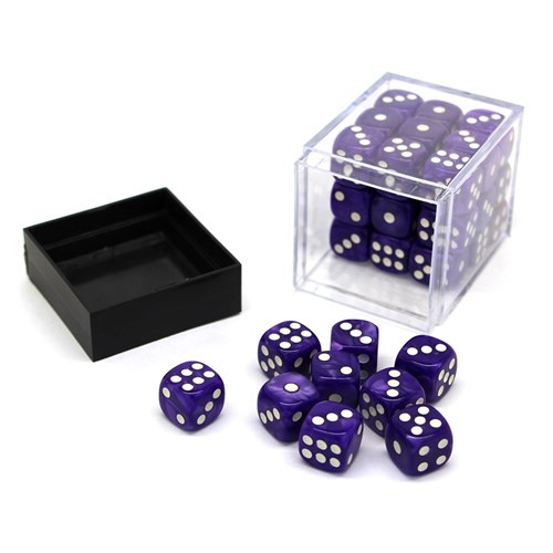 Dice Set 36 pcs. D6 Purple - photo 30638