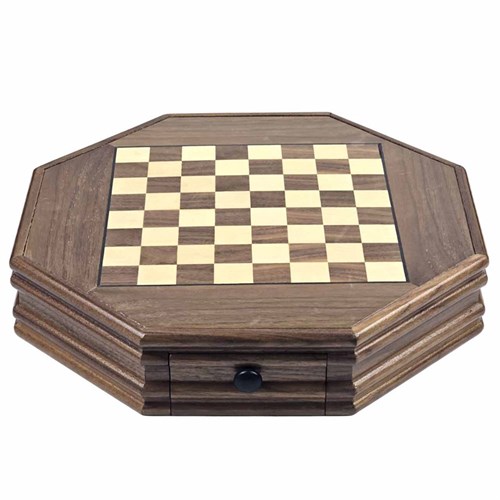 Gift Chess Set Classic Lacquered with Drawer - photo 30914
