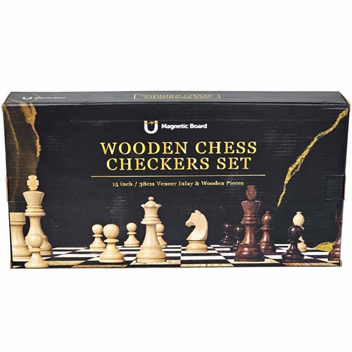 Chess Set + Draughts - photo 30922