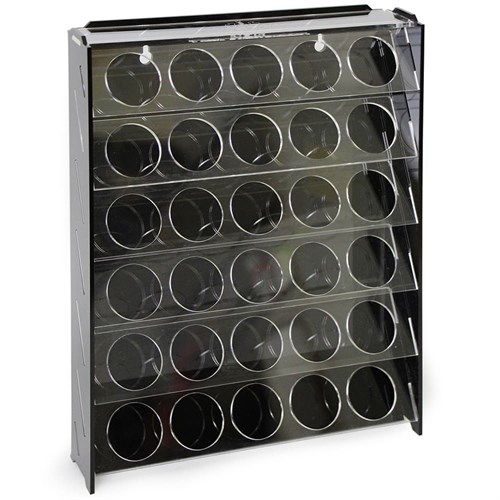 OW MK-1 Plastic Paint Rack — 30 Citadel Pots, Black - photo 30930