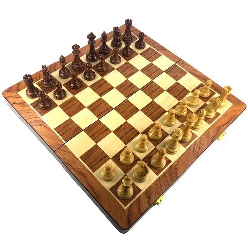 Chess Set + Draughts Gift 39×39 cm - photo 30976