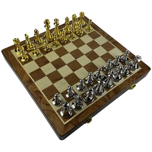 Gift Chess Set Metal 29×29 cm - photo 30984