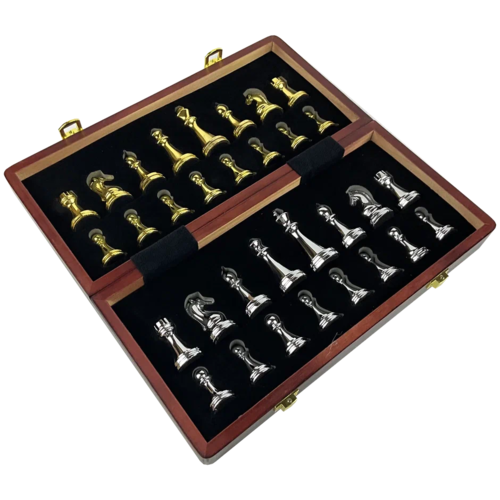 Gift Chess Set Metal 29×29 cm - photo 30986