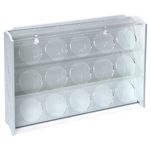 OW MK-1 Plastic Paint Rack — 15 Citadel Pots, White - photo 31013