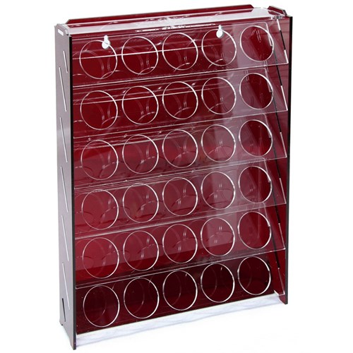 OW MK-1 Plastic Paint Rack — 30 Citadel Pots, Burgundy - photo 31019