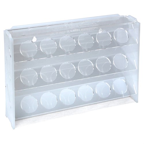 OW MK-1 Plastic Paint Rack — 18 Vallejo Bottles, Milk White - photo 31035