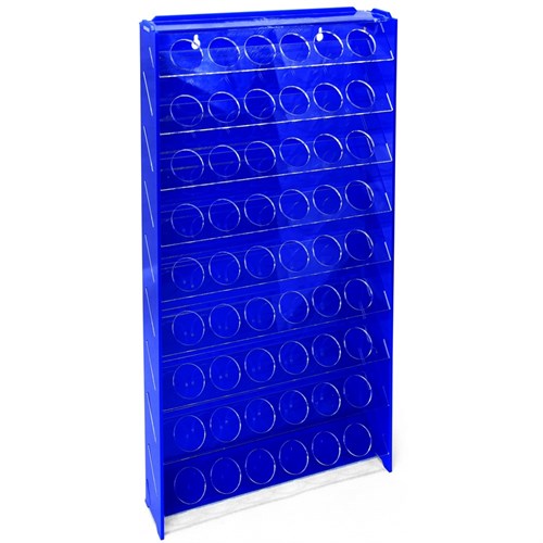 OW MK-1 Plastic Paint Rack — 36 Vallejo Bottles, Blue - photo 31038