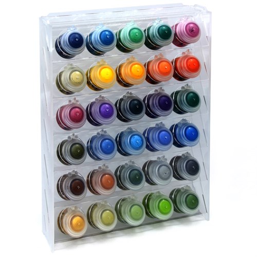 OW MK-1 Plastic Paint Rack — 30 Citadel Pots, Milk White - photo 31043