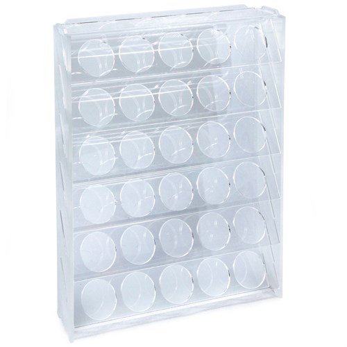 OW MK-1 Plastic Paint Rack — 30 Citadel Pots, Milk White - photo 31044