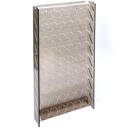 OW MK-1 Plastic Paint Rack — 54 Vallejo Bottles, Brown - photo 31078